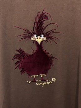 T-shirt „Kurak Vayana” – Mocha 🤎🐔Rozmiar 2