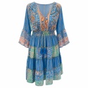 Sukienka Boho Premium Indigo Sky